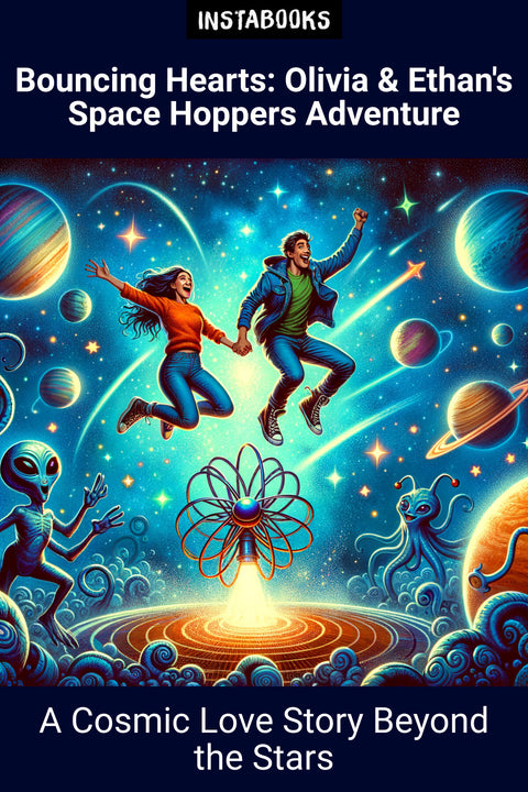 Bouncing Hearts: Olivia & Ethan's Space Hoppers Adventure